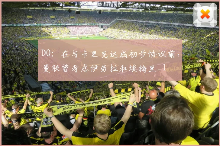 DO：在与卡里克达成初步协议前，曼联曾考虑伊劳拉和埃梅里_1